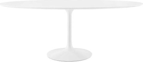 Achieving Timeless Elegance with the Lippa 78″ Oval White Table